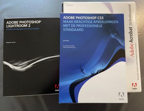 Originele Adobe fotobewerking software