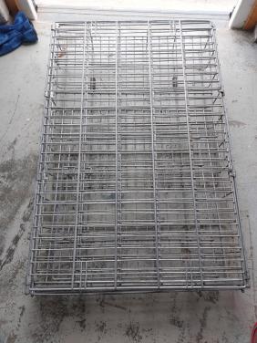 Stalen bench 106x74x60