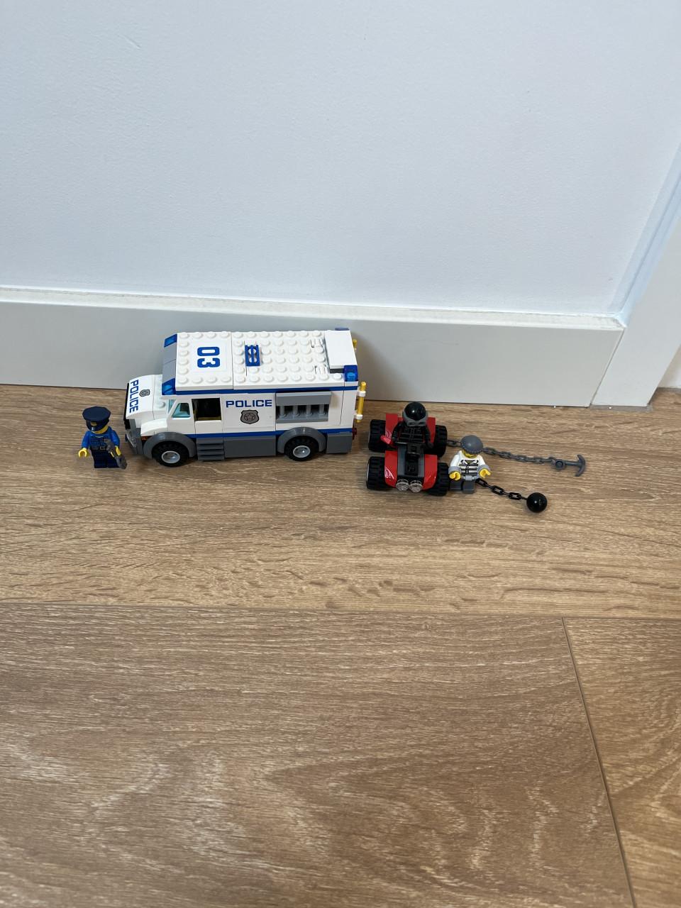 LEGO gevangenen transport voertuig