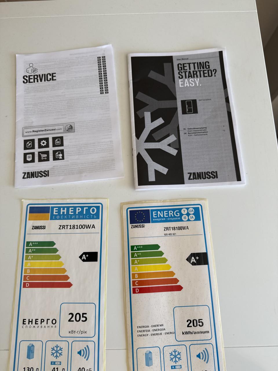 Zanussi koelkast met vriesvak in hele goede staat