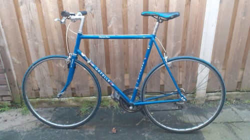 4 x Racefiets GIANT & GAZELLE -XXL &. Motobecane ....& EDDIE-MERKX
