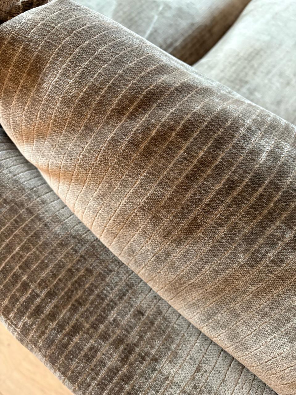 Bruine stoffen 3-zits bank van Loods 5