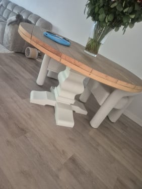 Landelijke eettafel