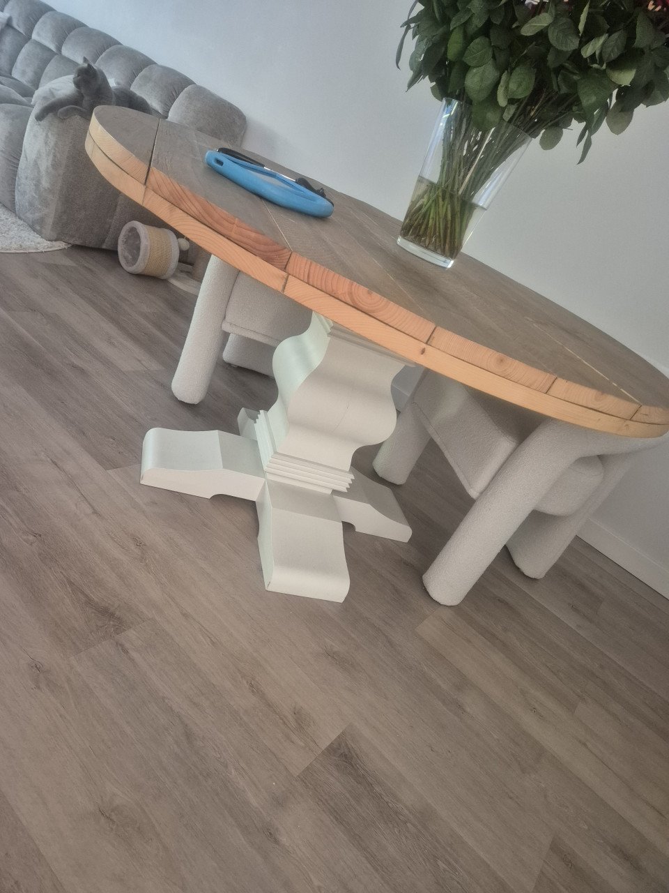 Landelijke eettafel