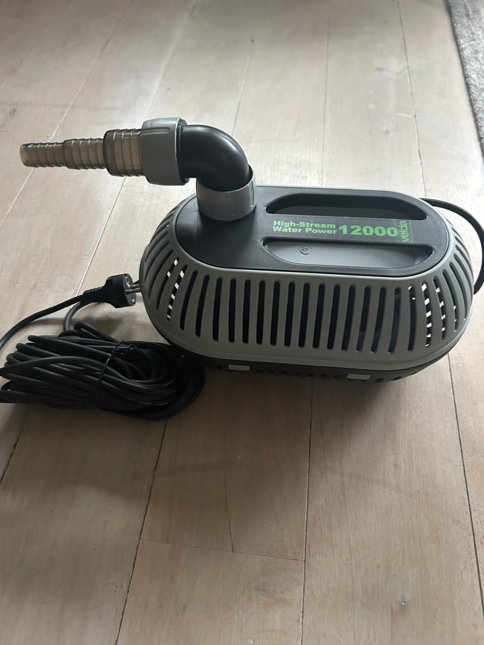 Te koop velda high stream waterpower 12000 nieuwe Vijverpomp sterke pomp