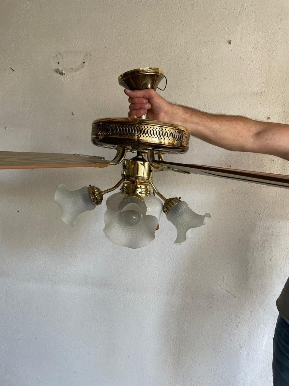 Ventilator met verlichting