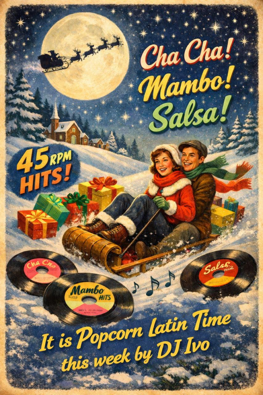 PopcornOldies 2025 latin time cha cha mambo bachata salsa