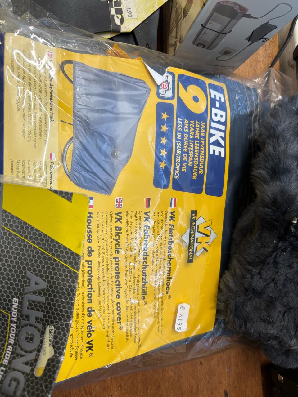 Partij fietsonderdelen