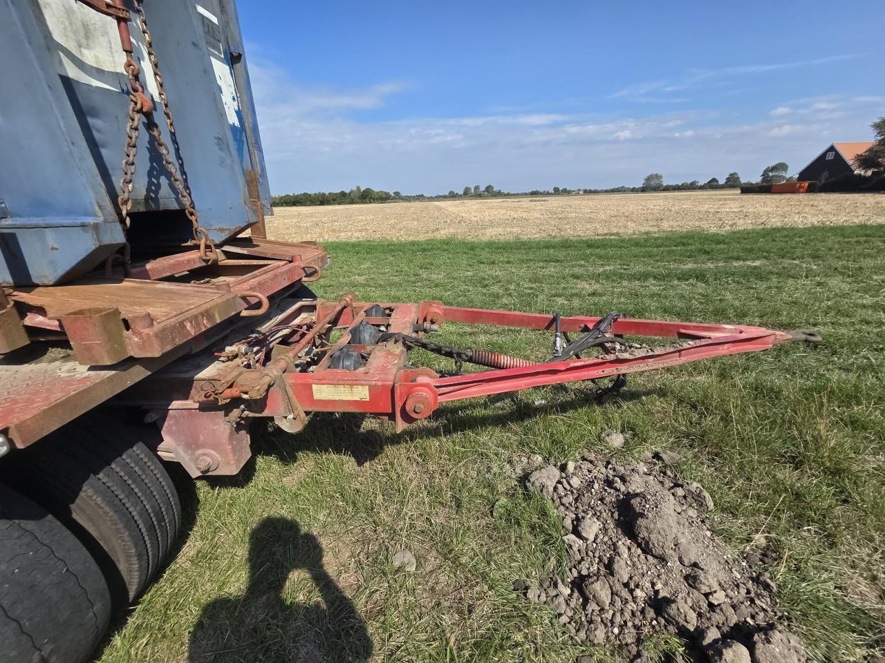 Kiepende container aanhanger