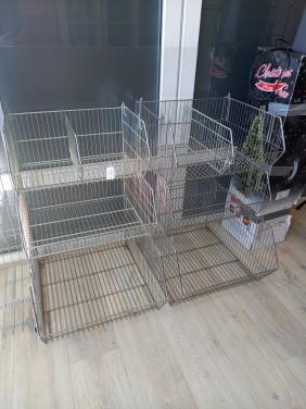 Set van 3 draadmanden