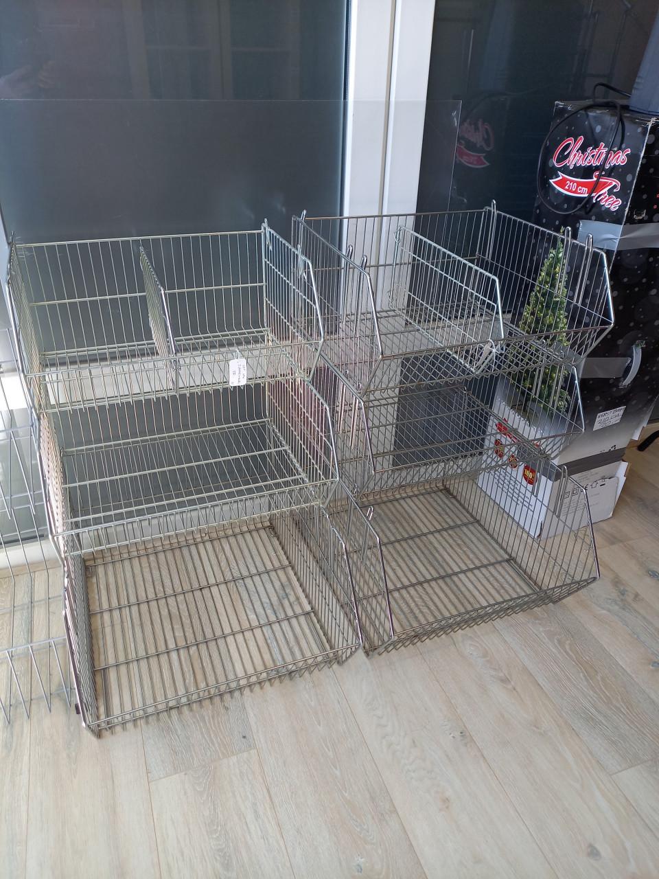 Set van 3 draadmanden