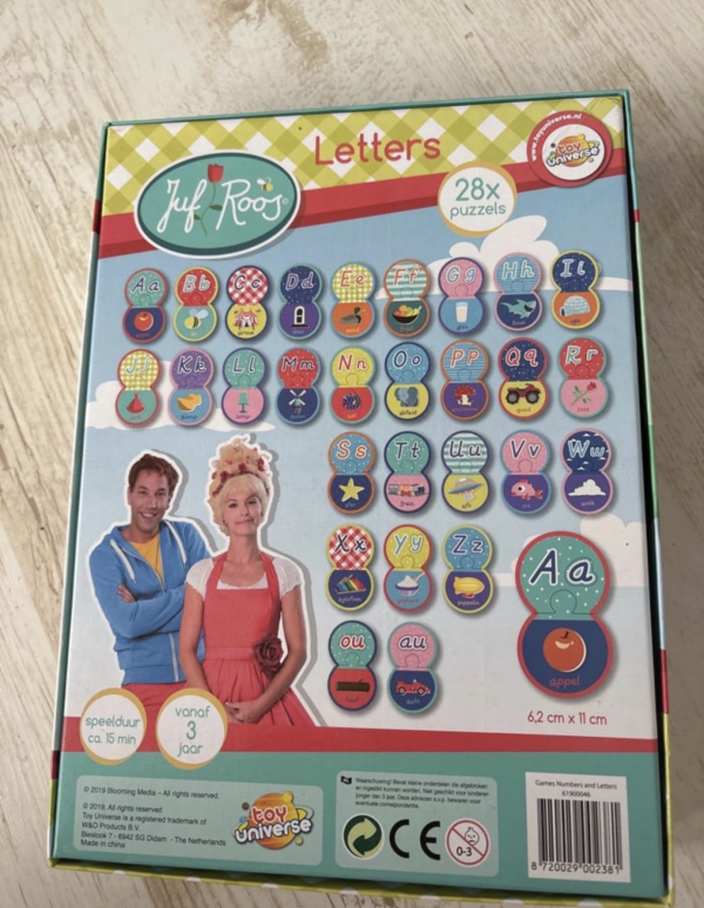 Juf Roos puzzel alfabet