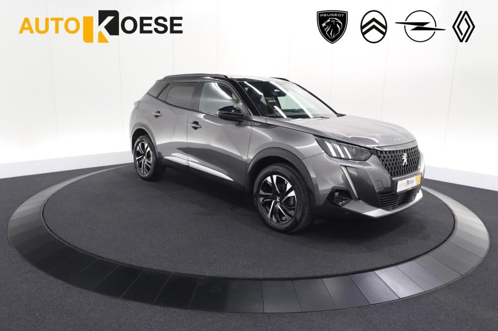 Peugeot 2008 puretech 130 gt pack | leer-pakket | dodehoekdetectie | camera