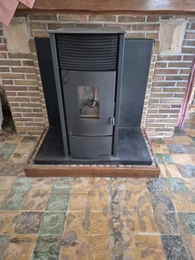 Pelletkachel 8,5 kw