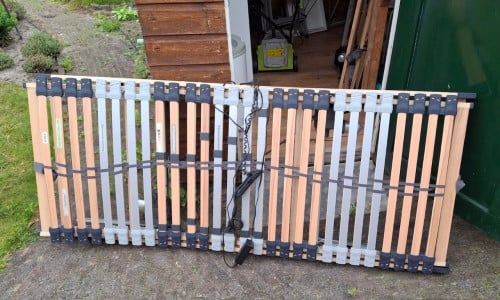Elektrisch verstelbare lattenbodems, 2x