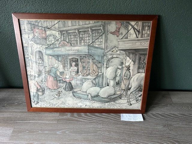 Anton Pieck prent