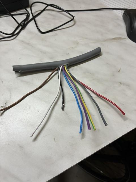 40 mtr vmvk kabel 8 x 1,5 mm