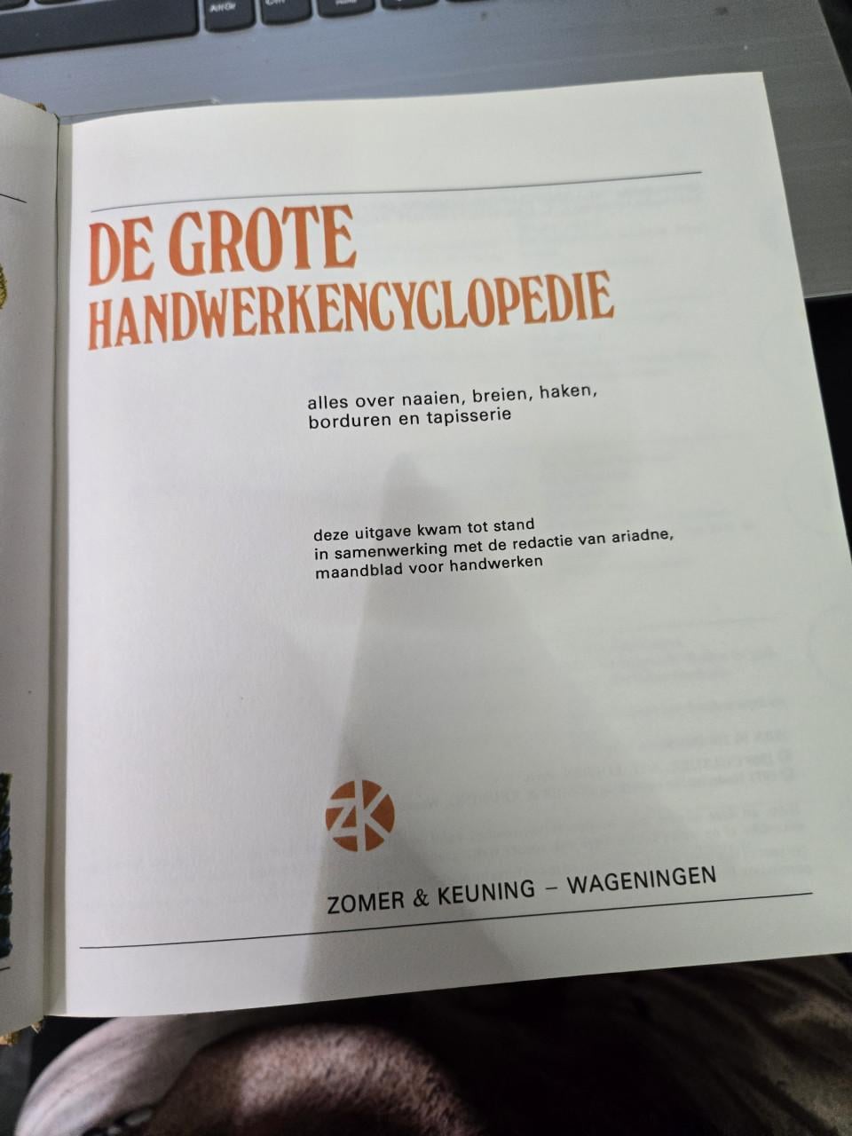 Boek: De Grote Handwerkencyclopedie 1e druk 1972