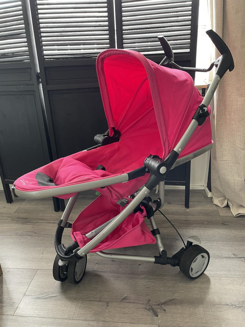 Quinny Zapp Xtra 2.0 Buggy in de kleur Pink Passion