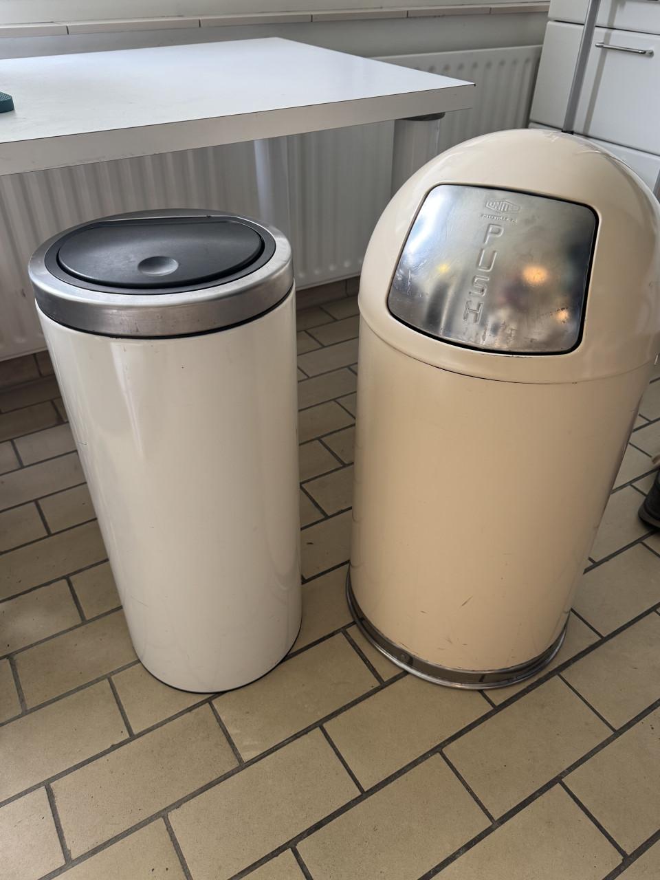 Wesco en Brabantia afvalemmer