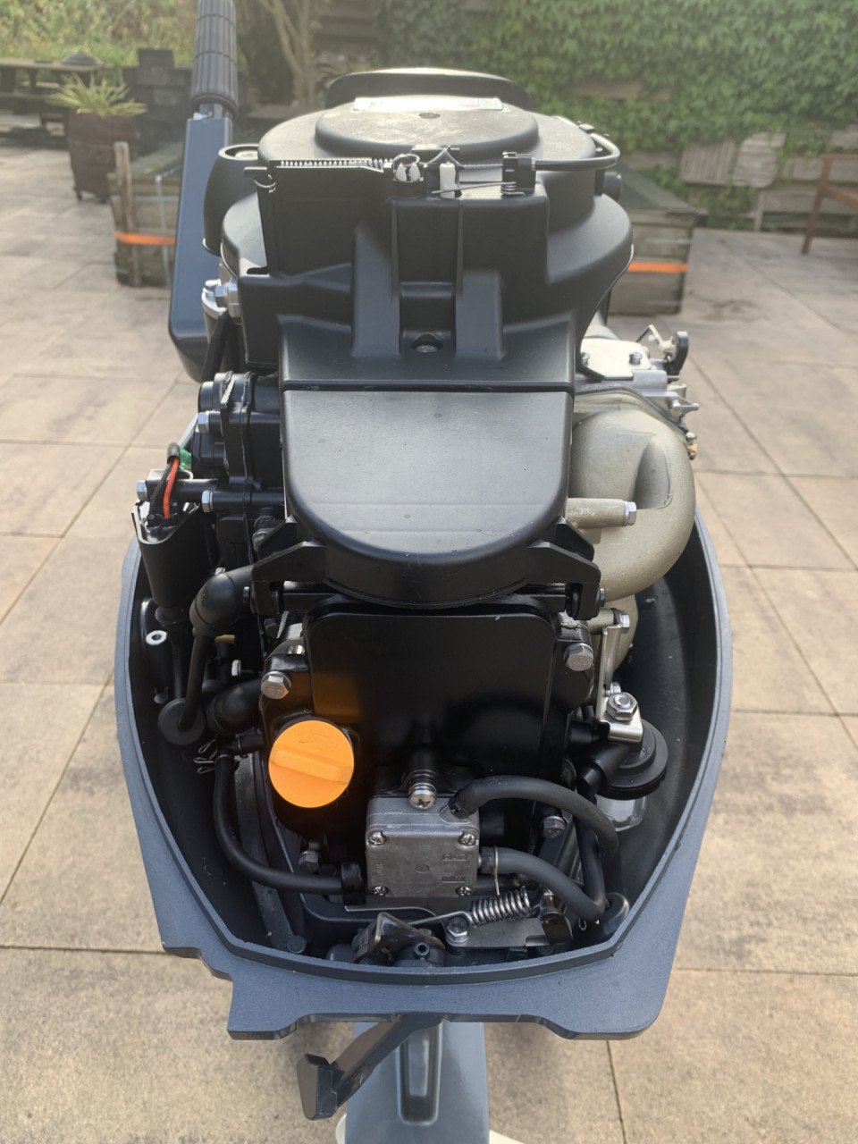 Yamaha 15 PK 4T  Elektrisch gestart Buitenboordmotor