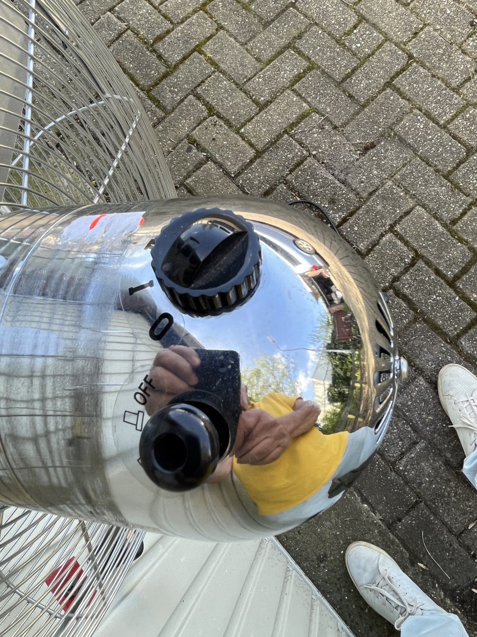 Ventilator chrome 2 stuks