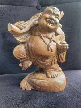 Handgesneden Lachende Boeddha