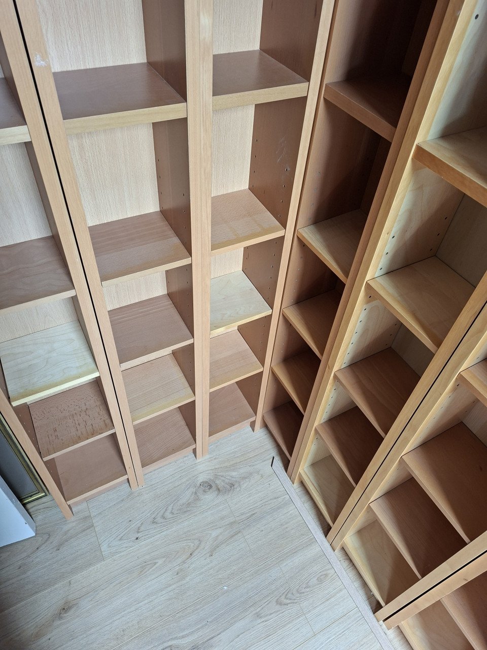 7 losse kast elementen voor cd's en/of dvd's