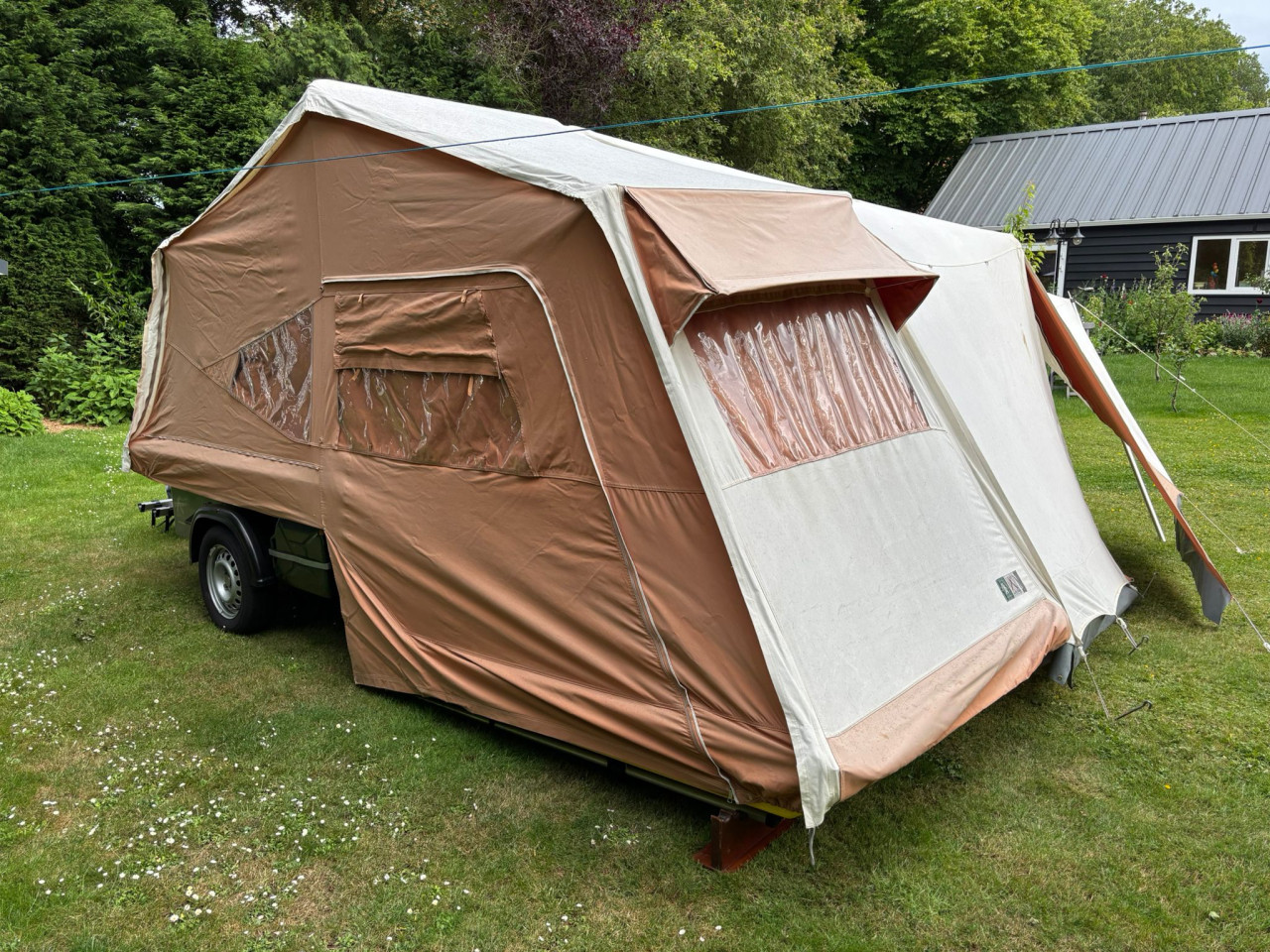 Aart Kok Zambezi Original vouwwagen tenttrailer