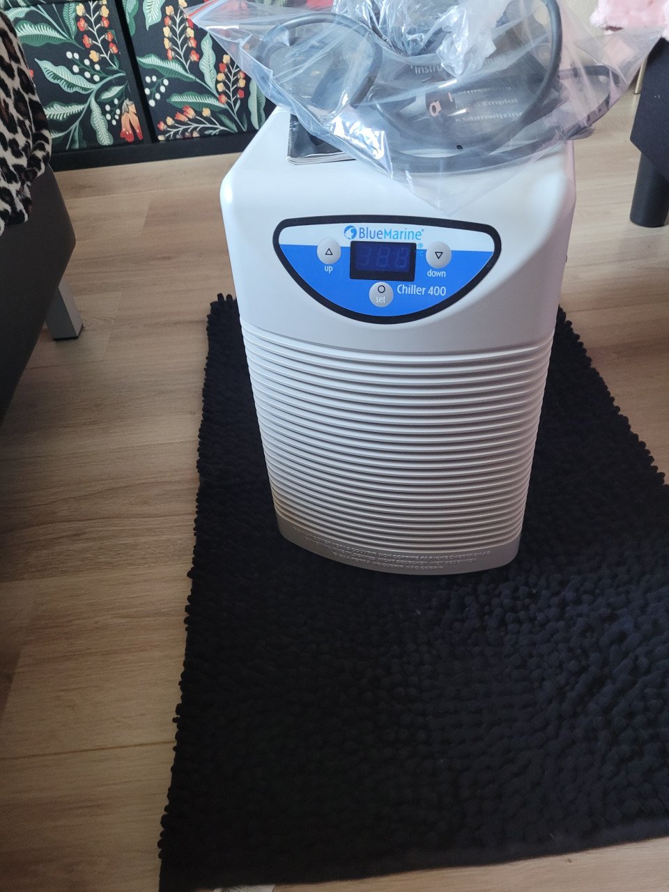 Chiller blue marine 400 en pomp
