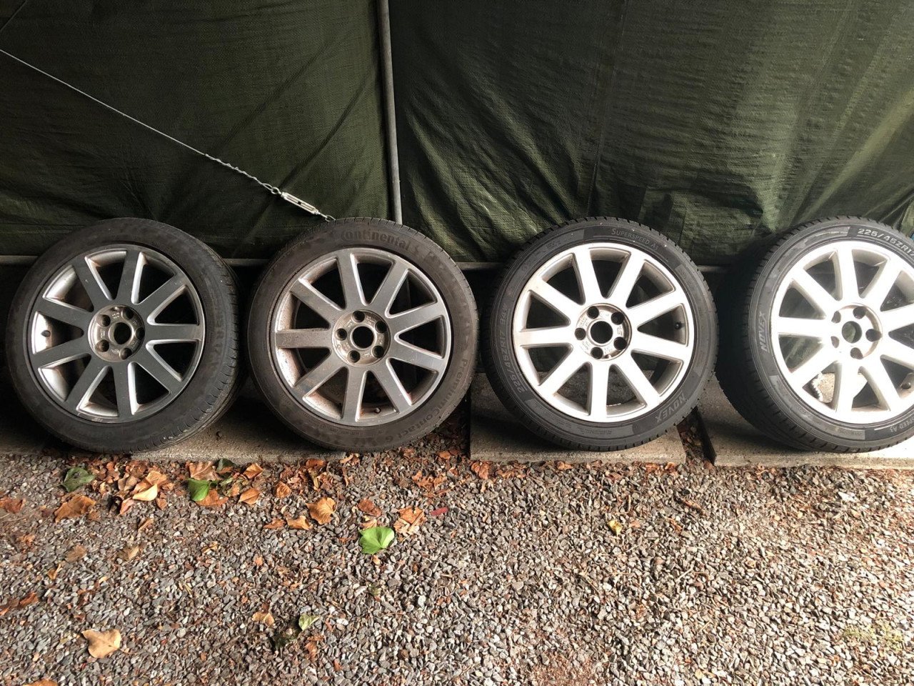 4st Audi A3 velgen + banden