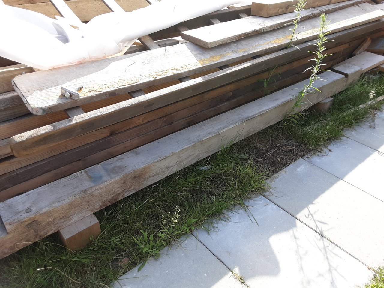 Heel veel hout alles in 1 koop