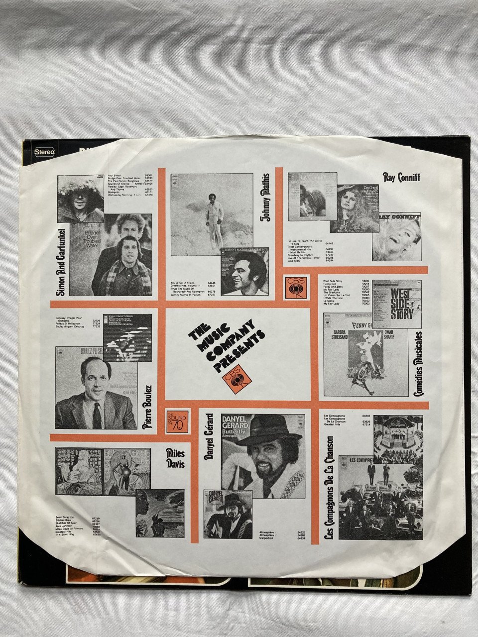 LP Reys, V.Dijk, Overgauw, Hinze The best of Burt Bacharach