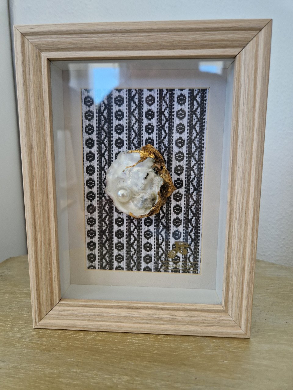 Lijstje met oester