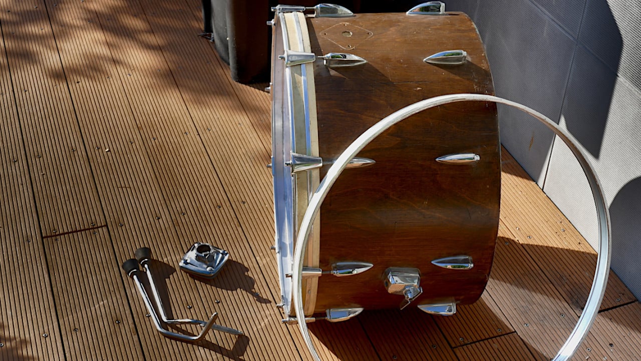Drum kit onderdelen, 60's-70's oa.AVEDIS ZILDJIAN USA, Yamaha