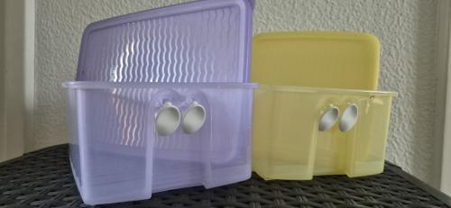 Tupperware bakjes koelkast