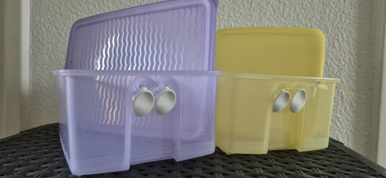 Tupperware bakjes koelkast