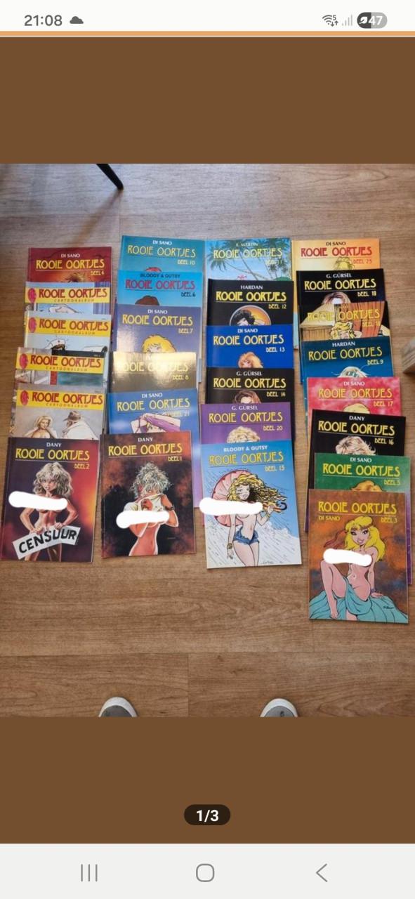 26 delen Rooie Oortjes