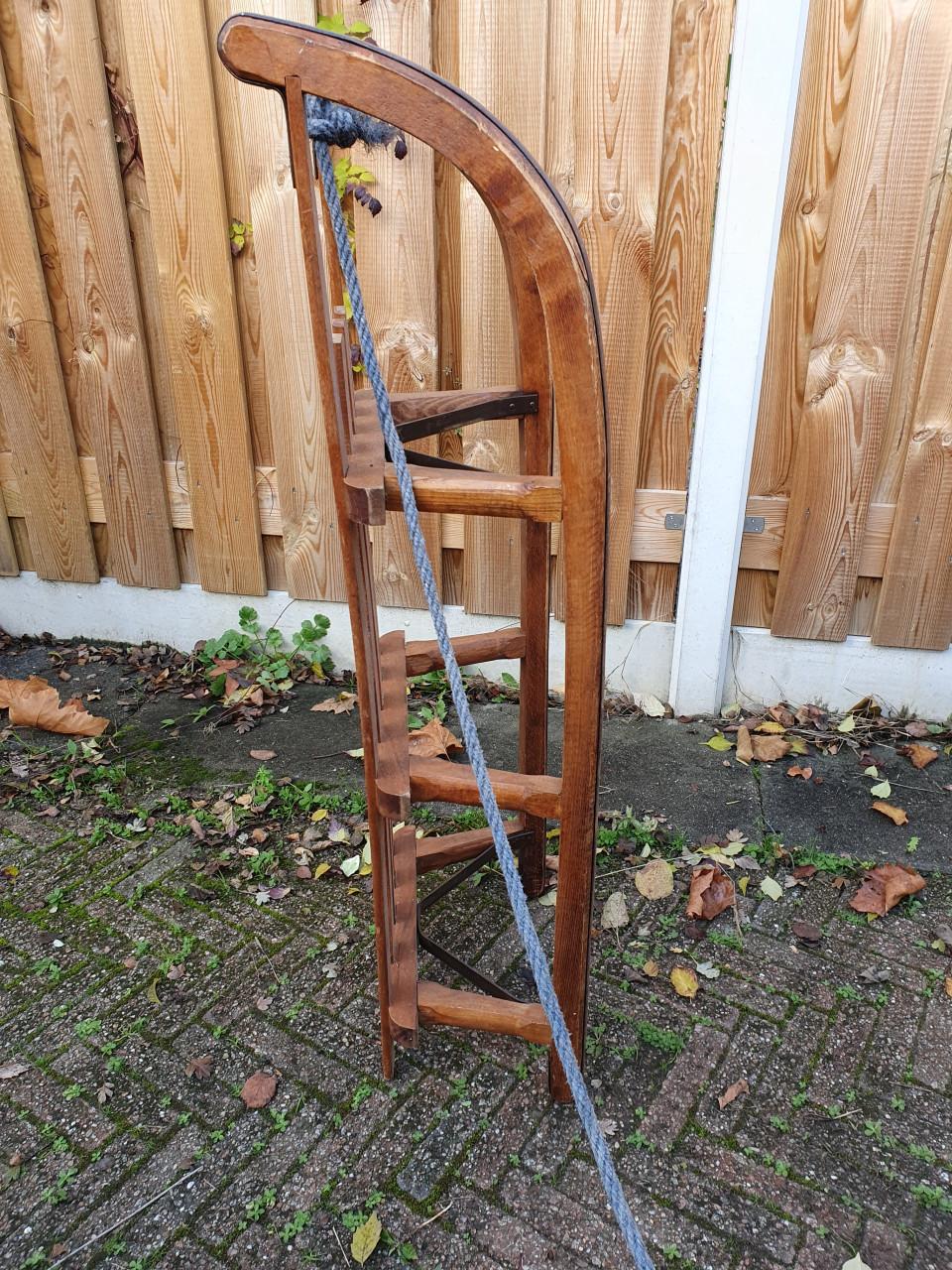 Vintage houten slee