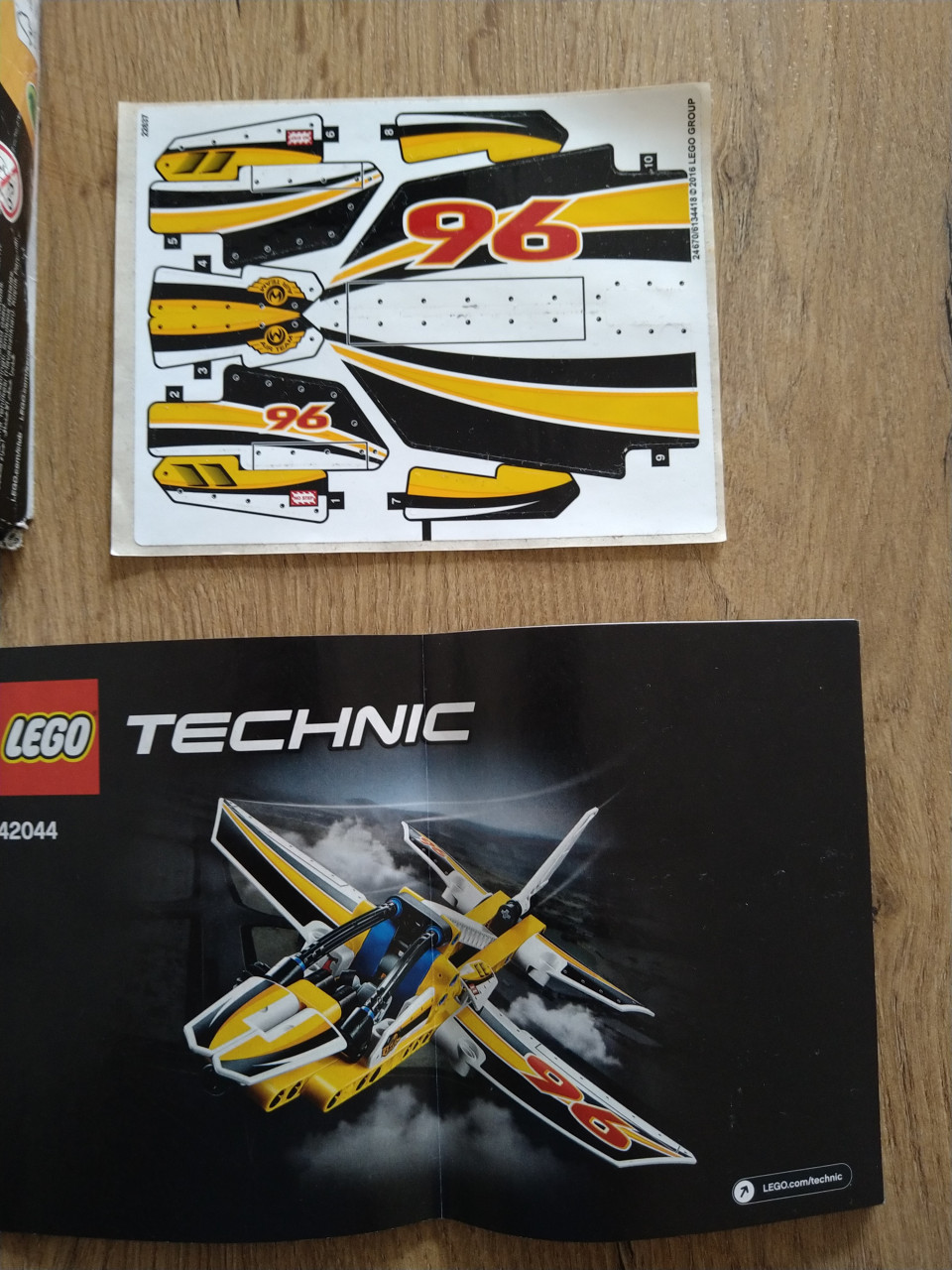 Lego vliegtuig 42044