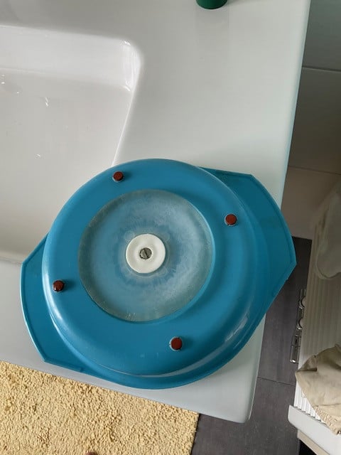 Warmhoudbordje  te vullen met warm water