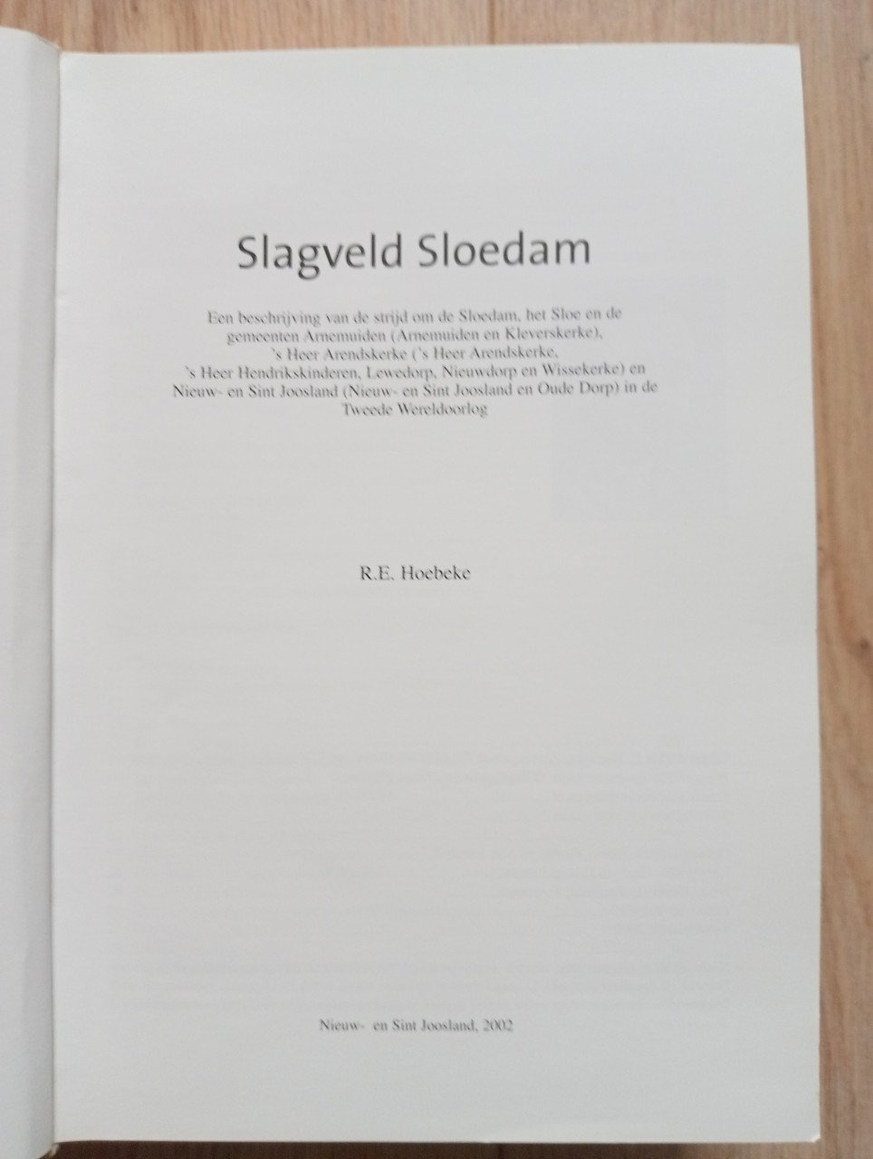 Slagveld sloedam