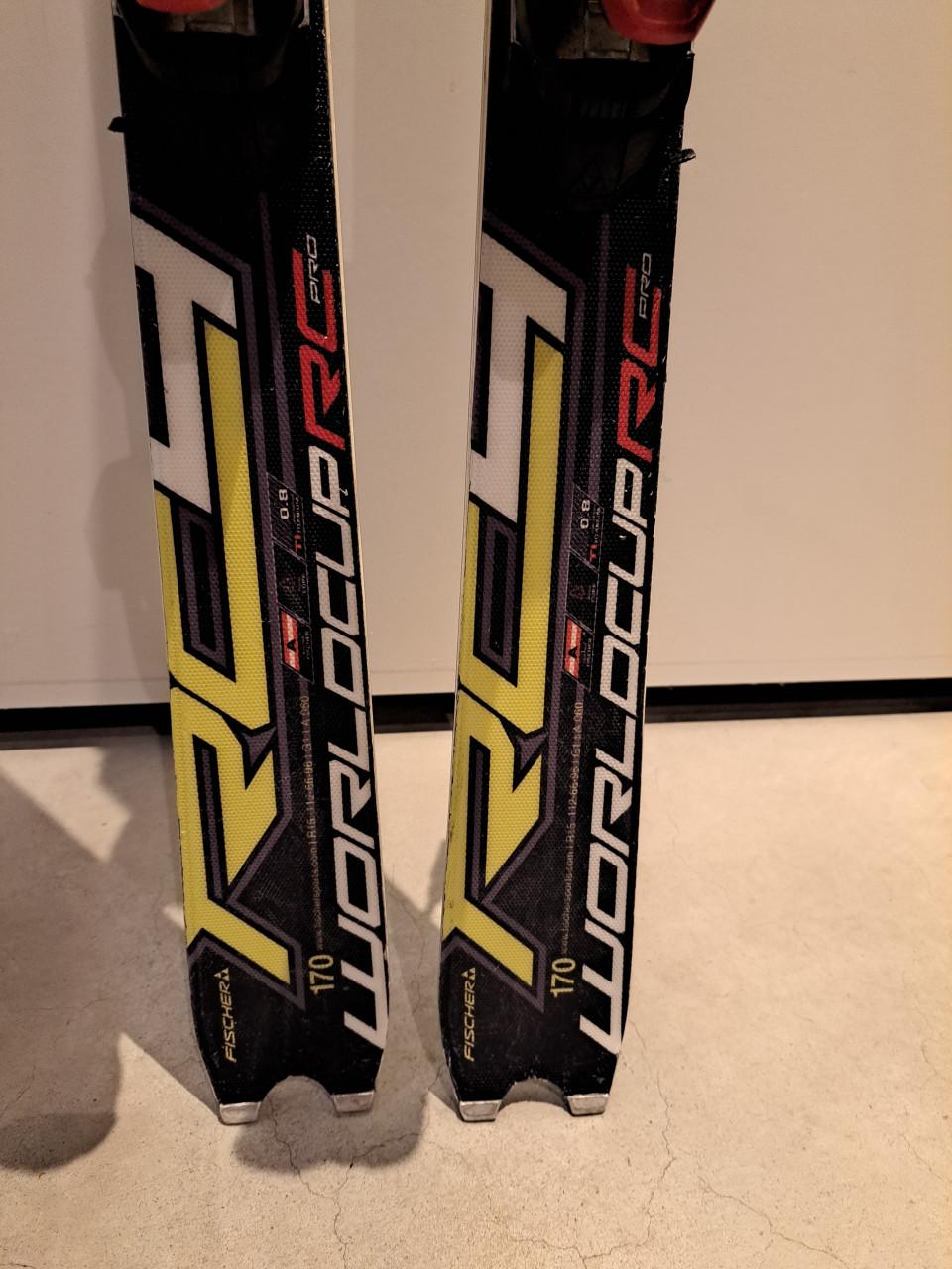 Fischer ski's. Worldcup RC pro, lengte 170
