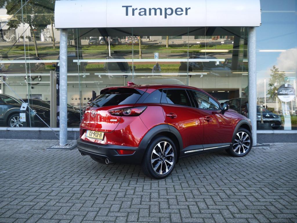 Mazda Cx-3 2.0 skyactiv-g 120 gt-m|bose|leer|trekhaak|rijklaar