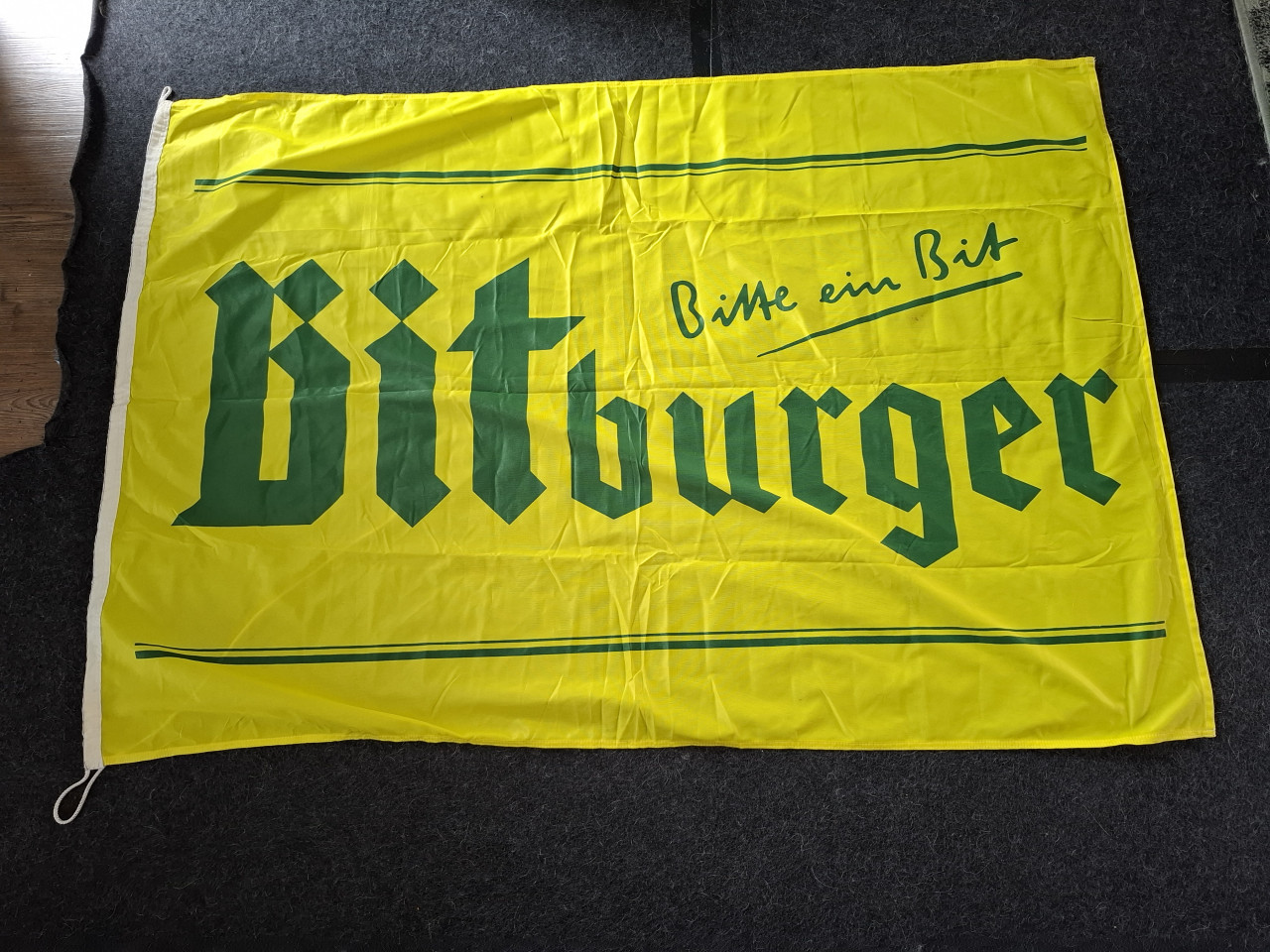 Vlag Bitburger bier