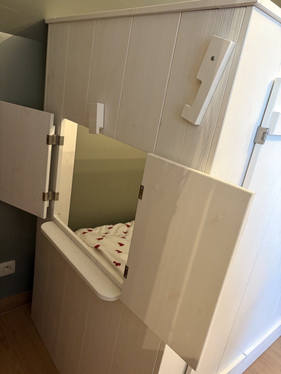 Meisjes bedstee met auping spiraalbodem