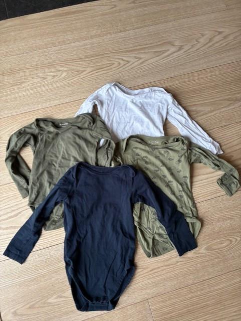 Set van 4 rompers met lange mouw maat 98-104 Hema, Zeeman