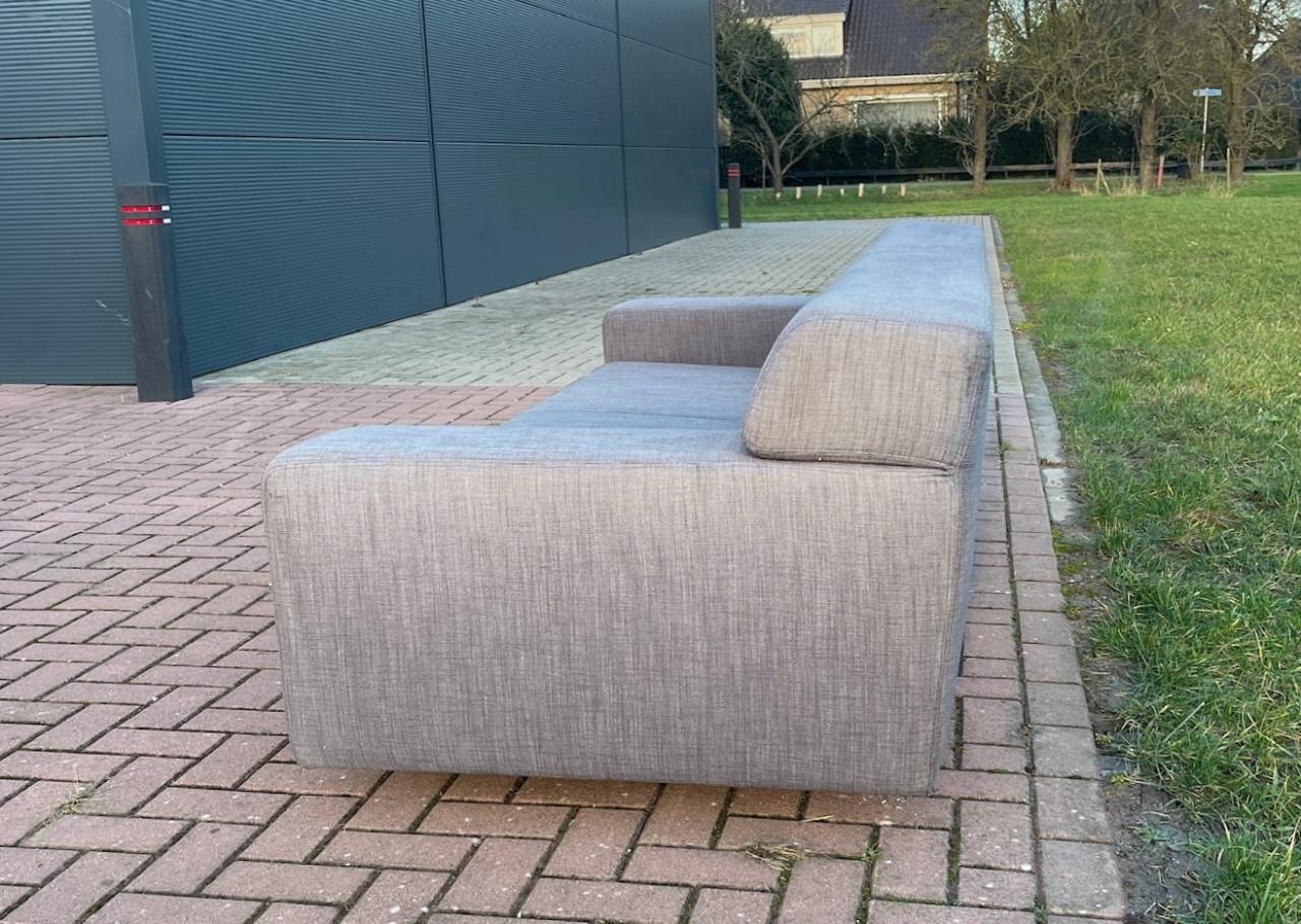 GRATIS LEVERING HEEL NL Mooie Antraciet 3-zits Bankstel