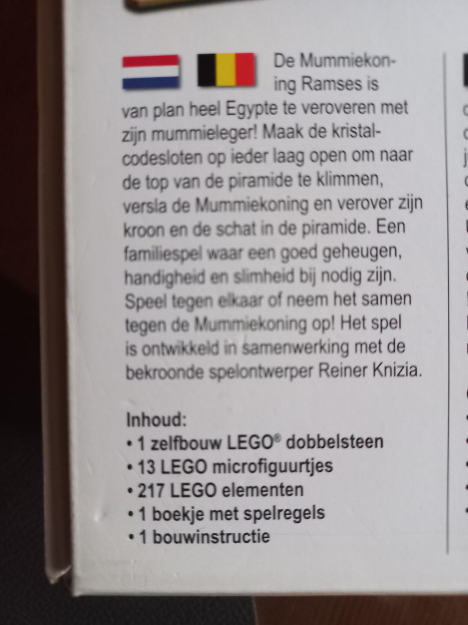 Spannend LEGO familiespel!