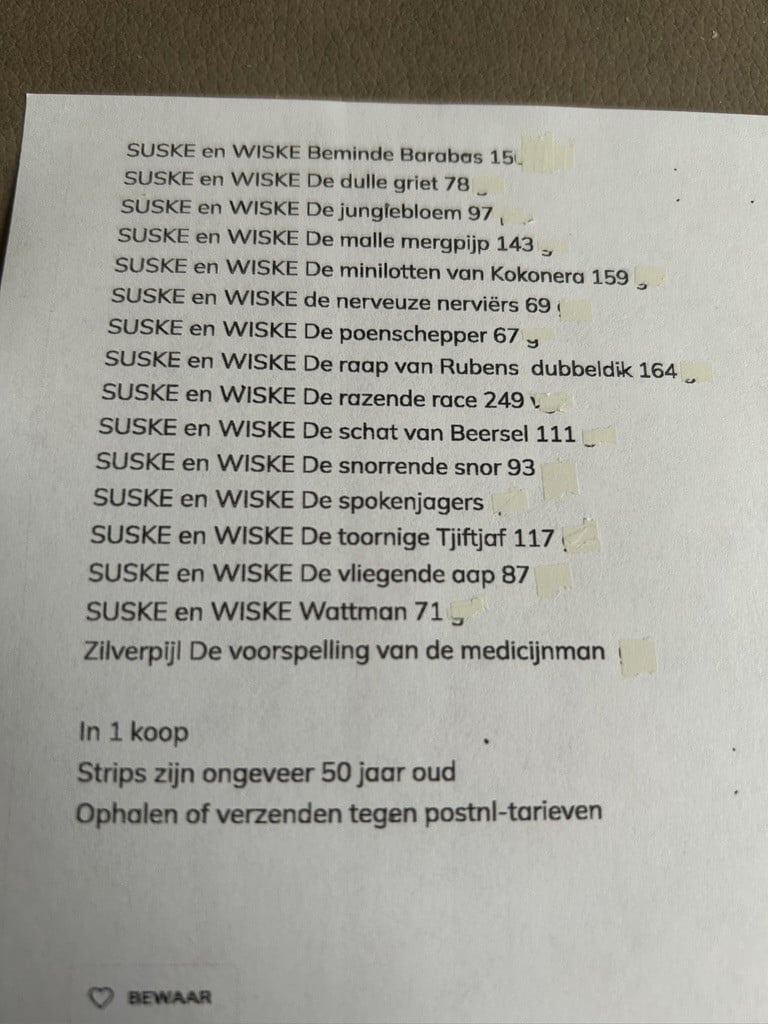Stripboeken 50 stuks